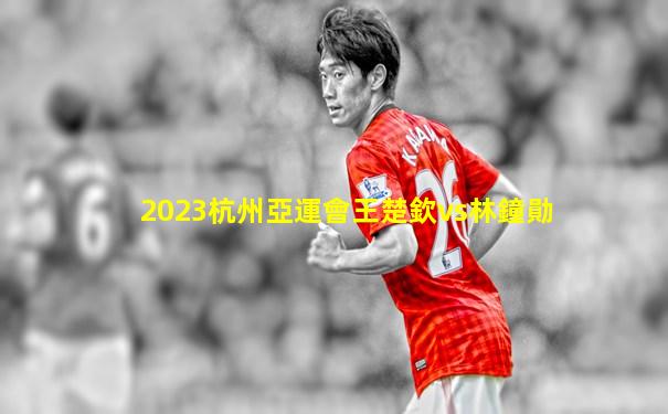 2023杭州亞運會王楚欽vs林鐘勛