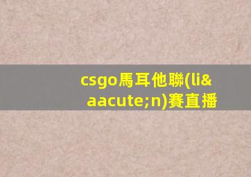 csgo馬耳他聯(lián)賽直播