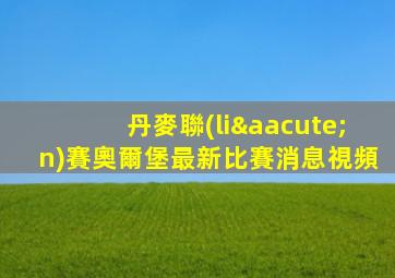 丹麥聯(lián)賽奧爾堡最新比賽消息視頻