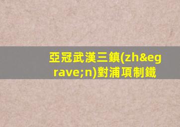 亞冠武漢三鎮(zhèn)對浦項制鐵