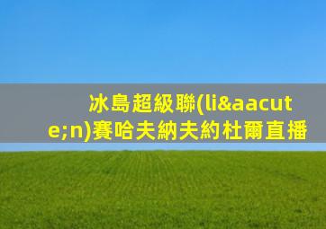 冰島超級聯(lián)賽哈夫納夫約杜爾直播
