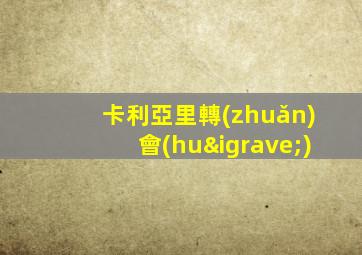 卡利亞里轉(zhuǎn)會(huì)