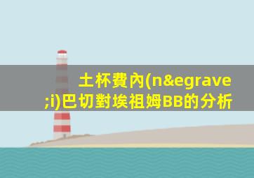 土杯費內(nèi)巴切對埃祖姆BB的分析