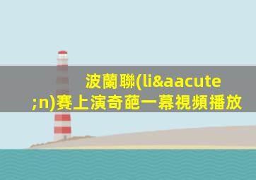 波蘭聯(lián)賽上演奇葩一幕視頻播放
