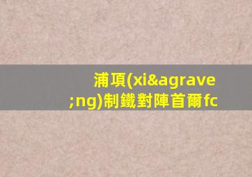 浦項(xiàng)制鐵對陣首爾fc