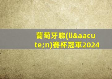 葡萄牙聯(lián)賽杯冠軍2024