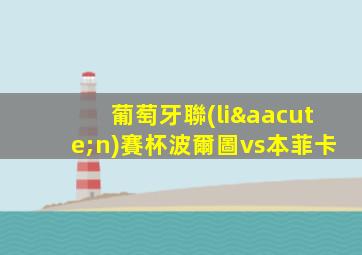 葡萄牙聯(lián)賽杯波爾圖vs本菲卡