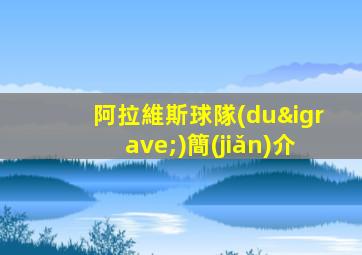 阿拉維斯球隊(duì)簡(jiǎn)介
